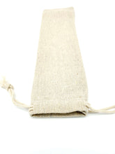 Load image into Gallery viewer, Organic Cotton Straw Carrying Bags | Bulk - The Sustainable Switch
