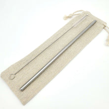 Load image into Gallery viewer, Organic Cotton Straw Carrying Bags | Bulk - The Sustainable Switch