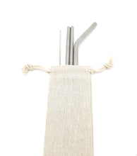 Load image into Gallery viewer, Organic Cotton Straw Carrying Bags | Bulk